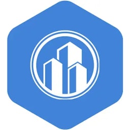 companies icon hexagon